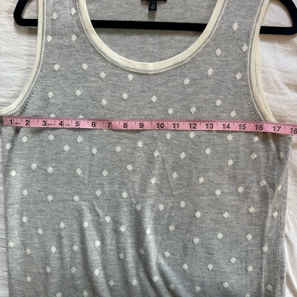 Talbots Charming Shell Dot Top - Picture 5 of 8